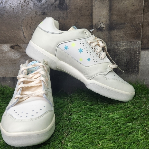 New Adidas Slamcourt StarPrint Shoe Sneakers 8.5 - Picture 9 of 12